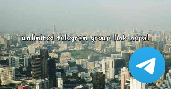 unlimited telegram group link nepal