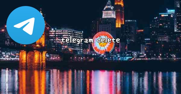 telegram delete
