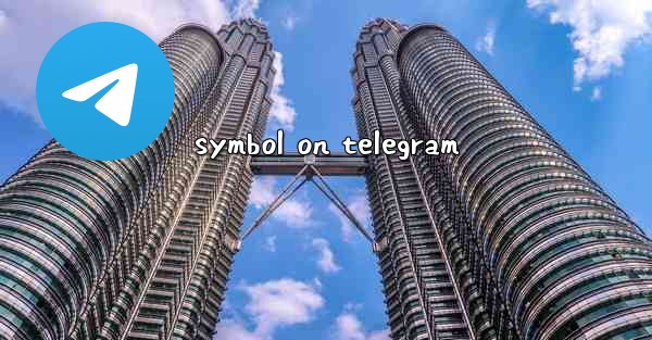 symbol on telegram
