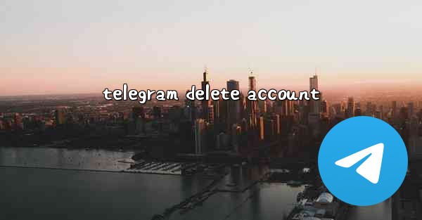 telegram delete account
