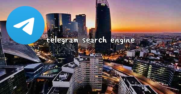 telegram search engine