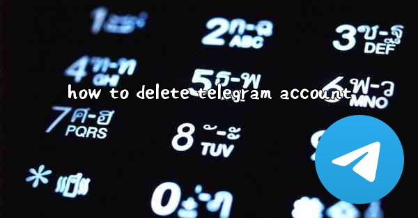 <b>how to delete telegram account</b>