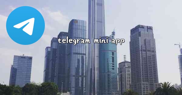 telegram mini app
