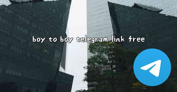 boy to boy telegram link free