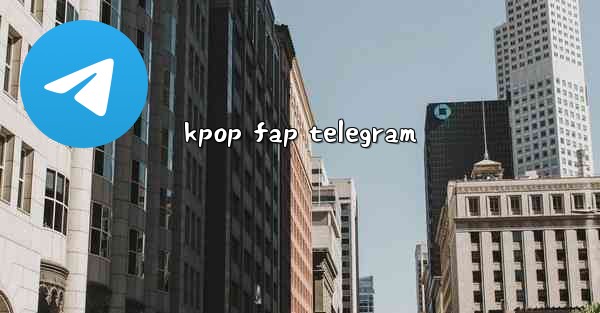 kpop fap telegram