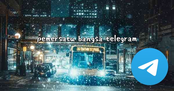 pemersatu bangsa telegram