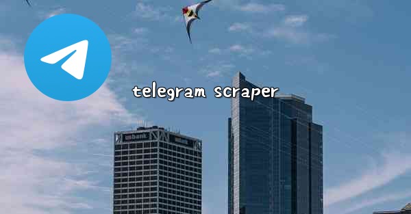 telegram scraper