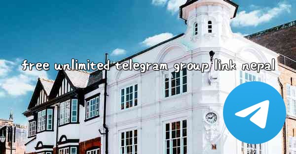 free unlimited telegram group link nepal