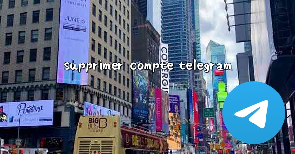 supprimer compte telegram
