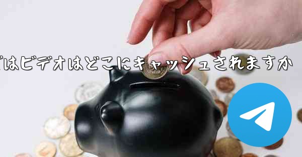 Web バージョンの Paper Plane telegeram ではビデオはどこにキャッシュされますか