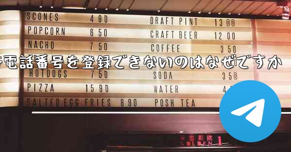 飛行機に国内の携帯電話番号を登録できないのはなぜですか