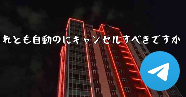 <b>紙飛行機は自分でキャンセルするべきですかそれとも自動のにキャンセルすべきですか</b>