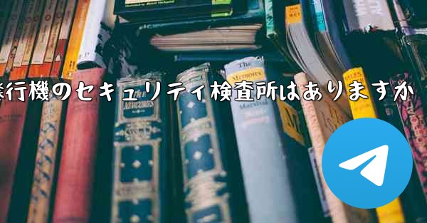 <b>紙飛行機のセキュリティ検査所はありますか</b>