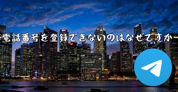 飛行機に国内の携帯電話番号を登録できないのはなぜですか