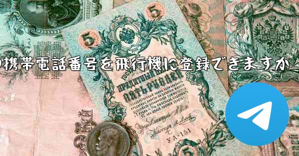 中国の携帯電話番号を飛行機に登録できますか