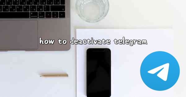 how to deactivate telegram