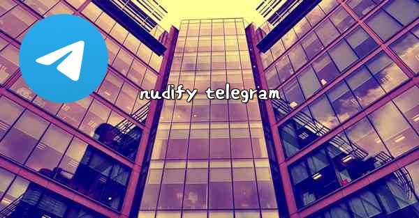 nudify telegram