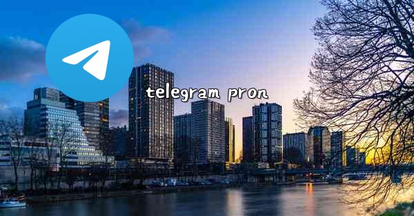 telegram pron