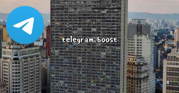 telegram boost