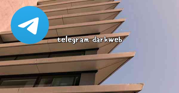 telegram darkweb