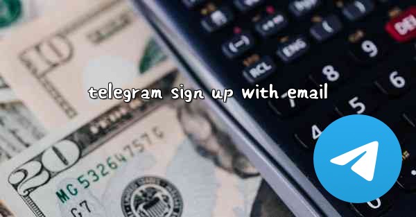 telegram sign up with email