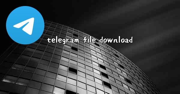telegram file download