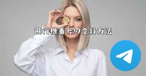 飛行機番号の登録方法