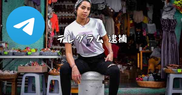 テレグラム 逮捕