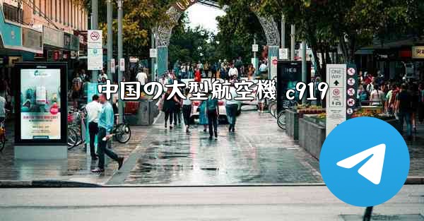 中国の大型航空機 c919