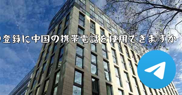 飛行機の登録に中国の携帯電話を使用できますか