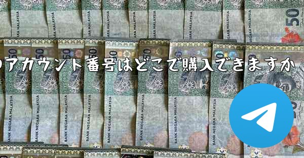 紙飛行機のアカウント番号はどこで購入できますか