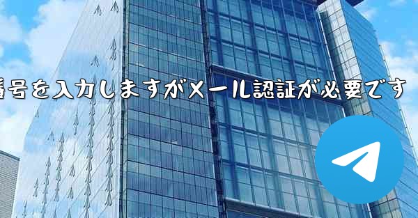 <b>紙飛行機は携帯電話番号を入力しますがメール認証が必要です</b>