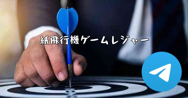 紙飛行機ゲームレジャー