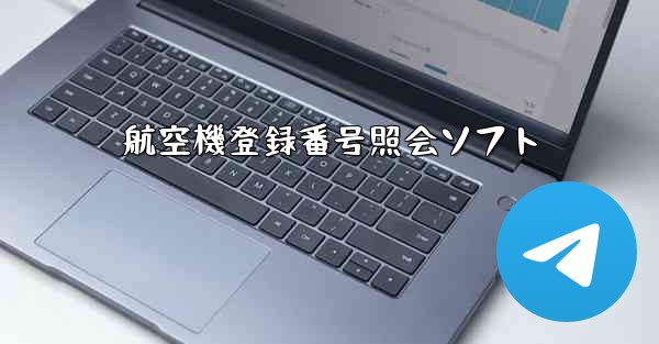 航空機登録番号照会ソフト