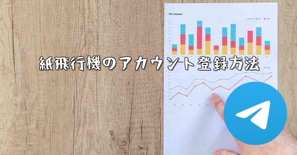 紙飛行機のアカウント登録方法