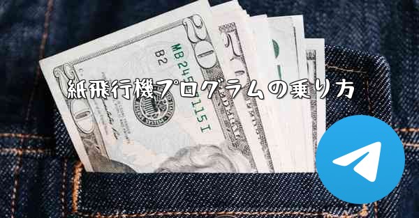 紙飛行機プログラムの乗り方