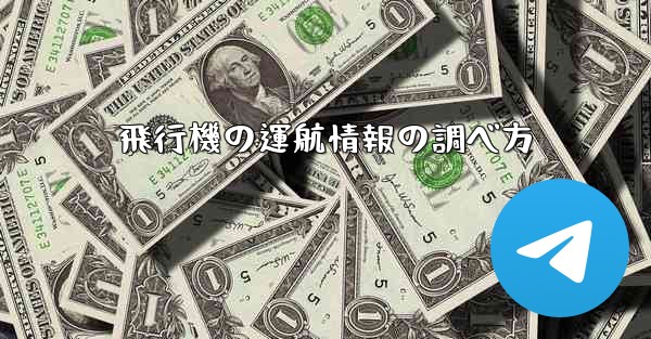 飛行機の運航情報の調べ方