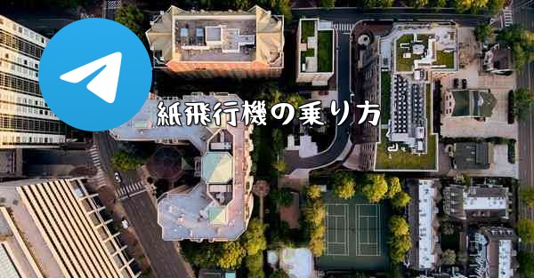 紙飛行機の乗り方