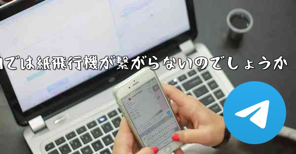 なぜ国内では紙飛行機が繋がらないのでしょうか