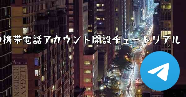 紙飛行機の携帯電話アカウント開設チュートリアル