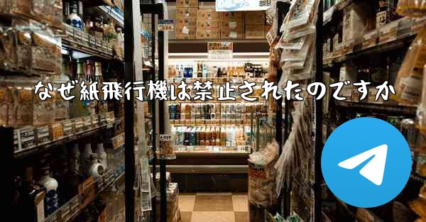 なぜ紙飛行機は禁止されたのですか