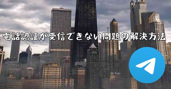 紙飛行機で電話認証が受信できない問題の解決方法