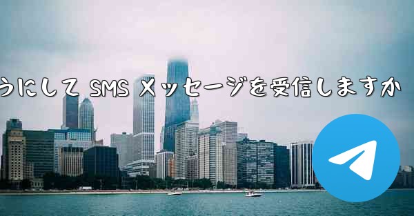 <b>Paper Plane はどのようにして SMS メッセージを受信しますか</b>