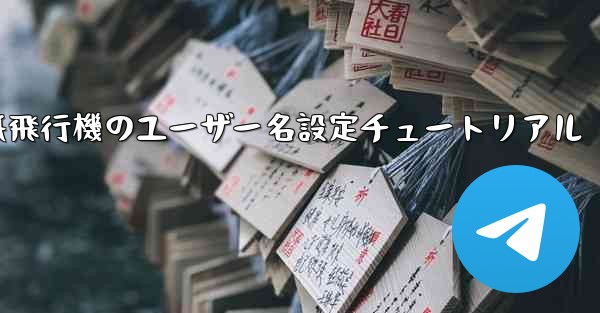 <b>紙飛行機のユーザー名設定チュートリアル</b>