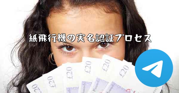 紙飛行機の実名認証プロセス