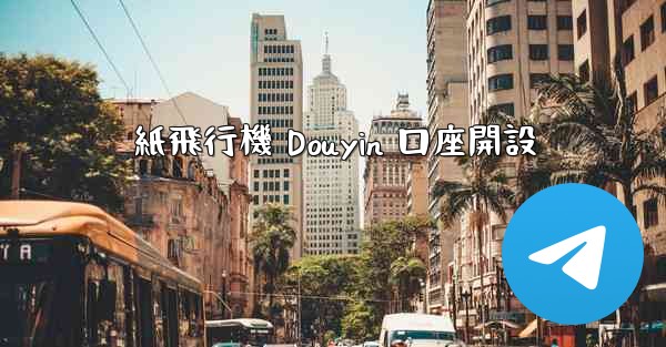 <b>紙飛行機 Douyin 口座開設</b>