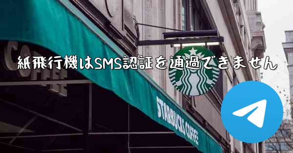 紙飛行機はSMS認証を通過できません