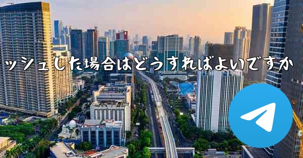 Paper Plane telegeram の登録がクラッシュした場合はどうすればよいですか