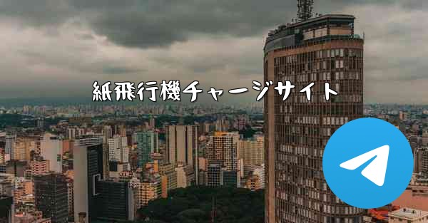 紙飛行機チャージサイト
