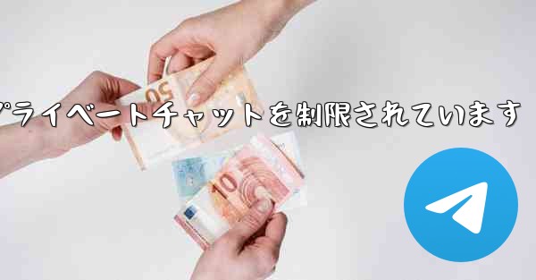 紙飛行機はアクティブなプライベートチャットを制限されています